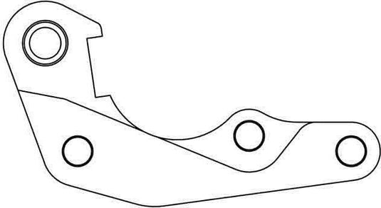 Galfer Brakes SP060-OLD Bracket for Tsunami 280mm Rotor Kit