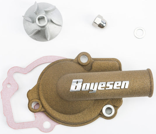 Boyesen WPK-18CM Hy-Flo Water Pump Cover and Impeller Kit - Magnesium