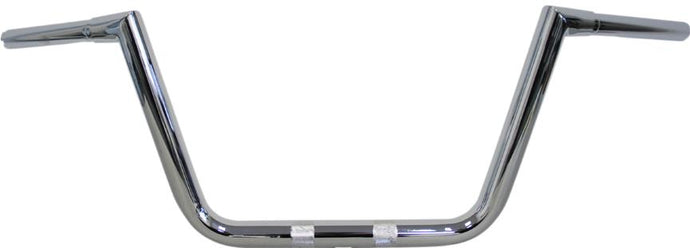 La Choppers LA-7362-10 1-1/4in. Hefty Twin Peaks Handlebar - 10in. - Chrome