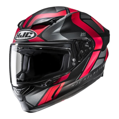 Load image into Gallery viewer, Hjc i11 Sub Helmet (XX-Large, Semi-Flat Red (MC-1SF))
