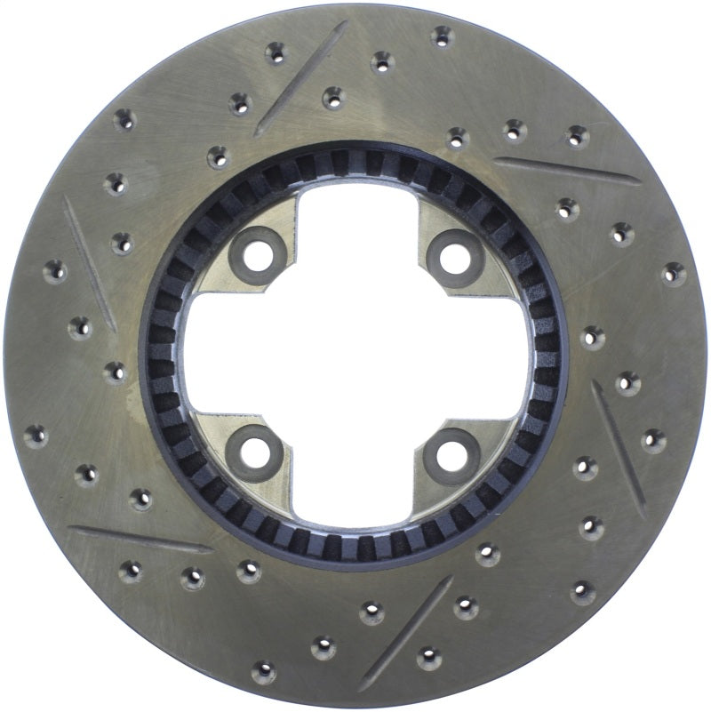 Load image into Gallery viewer, Stoptech 127.42005L ST Slot &amp; Drill Brake Rotors
