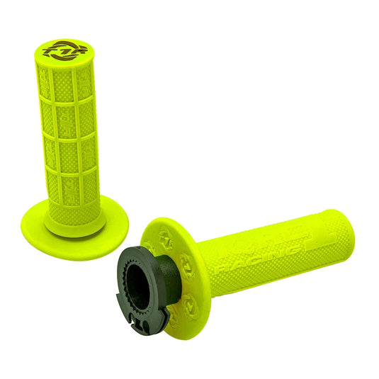 Torc1 Racing 3750-0602 Defy Lock-On Grips 4 Stroke - Yellow
