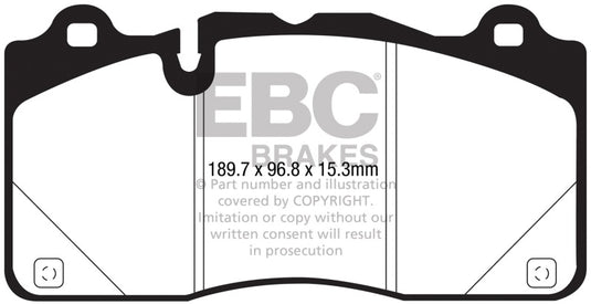 Ebc DP53050NDX EBC Bluestuff Brake Pad Sets