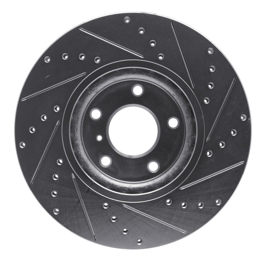 R1 Concepts 631-67052L RNC Brake Rotor - Drill & Slot