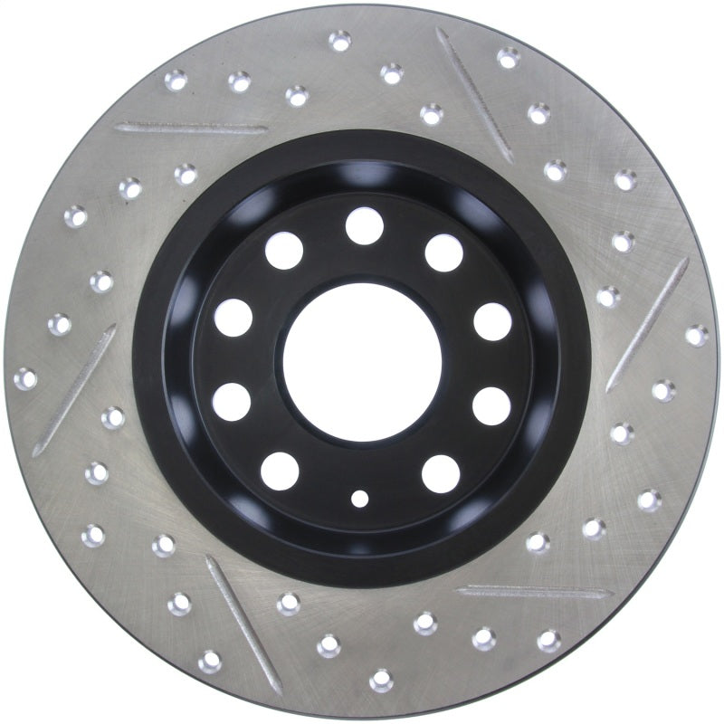 Load image into Gallery viewer, Stoptech 127.33131R ST Slot &amp; Drill Brake Rotors
