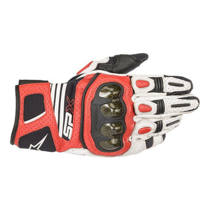 Alpinestars SP X Air Carbon V2 Gloves White/Black/Bright Red White