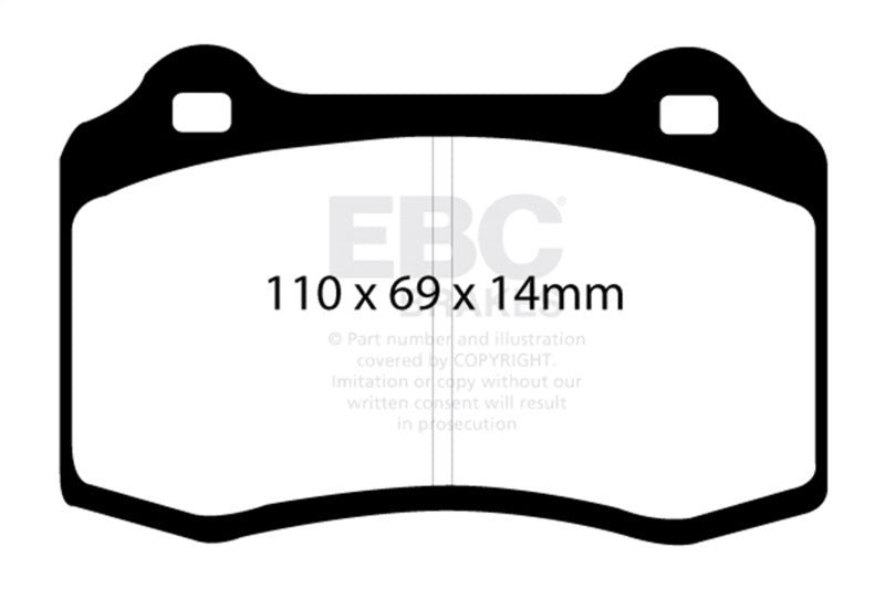 Load image into Gallery viewer, Ebc DP81140.14SR21 EBC SR-21 Brake Pad Sets
