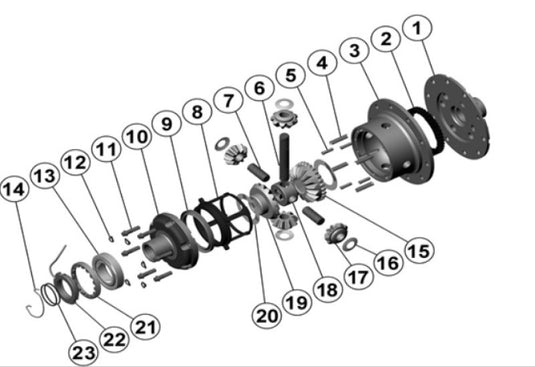 Arb 120601SP ARB Diff Parts & Components