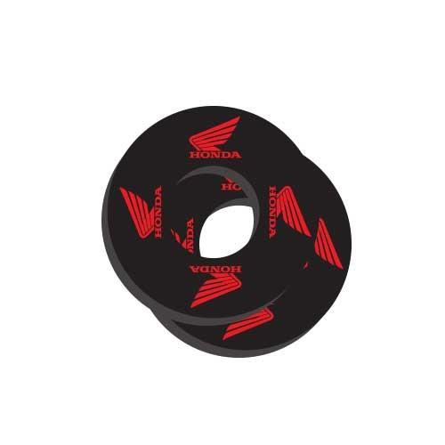 Factory Effex 22-67300 Moto Grip Donuts - Honda Black
