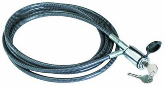 Cequent 63233 Dead Bolt Aircraft Cable with Lock