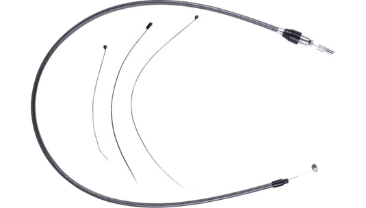 Magnum 72398HE Alternate Length Karbonfibr Quick Connect Braided Upper Clutch Cable - 47-1/4in.