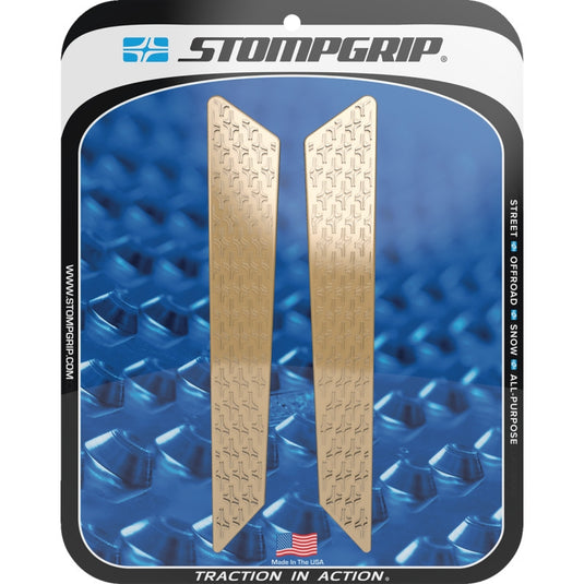 Stompgrip 55-14-0208C Icon Profile Traction Tank Grip - Street - Clear