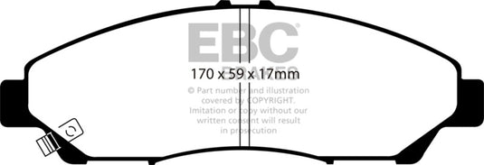 Ebc UD1280 EBC Ultimax2 Brake Pad Sets