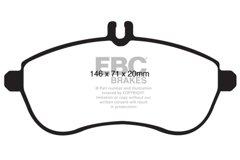 Load image into Gallery viewer, Ebc UD1340 EBC Ultimax2 Brake Pad Sets
