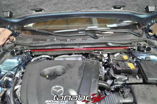 Tanabe TTB173F TAN Strut Tower Bars - Front