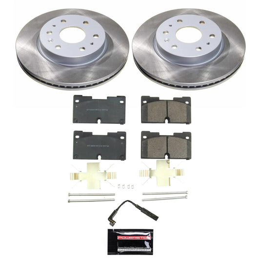 Powerstop SC8172 PSB Semi-Coated Rotor Kits