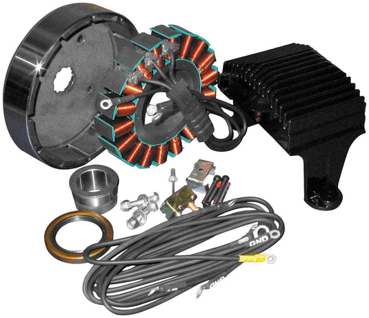 Cycle Electric CE-84T-04R 80 Series 50 AMP 3-Phase Alternator Kit