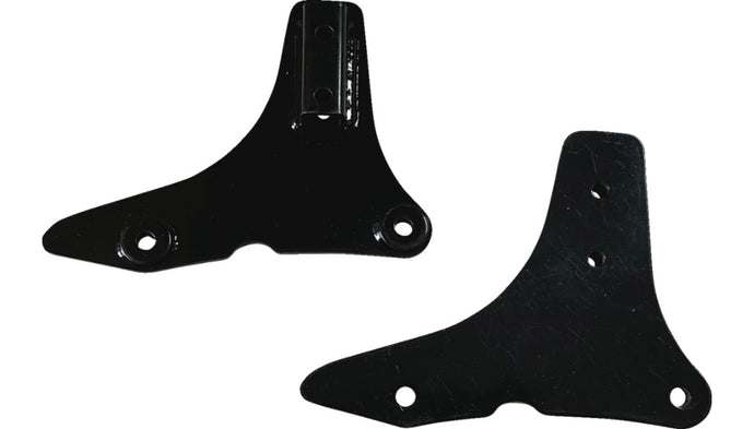 Drag Specialties 1504-0124 Sissy Bar Side Plate - Black
