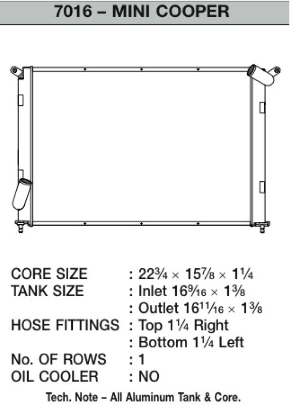 Load image into Gallery viewer, Csf 7016 CSF Radiators - Aluminum
