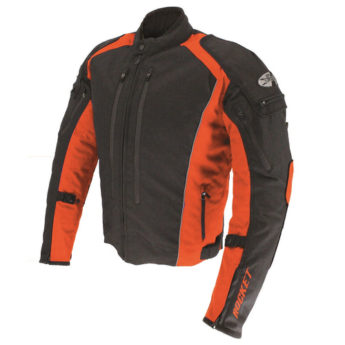 Black/Orange