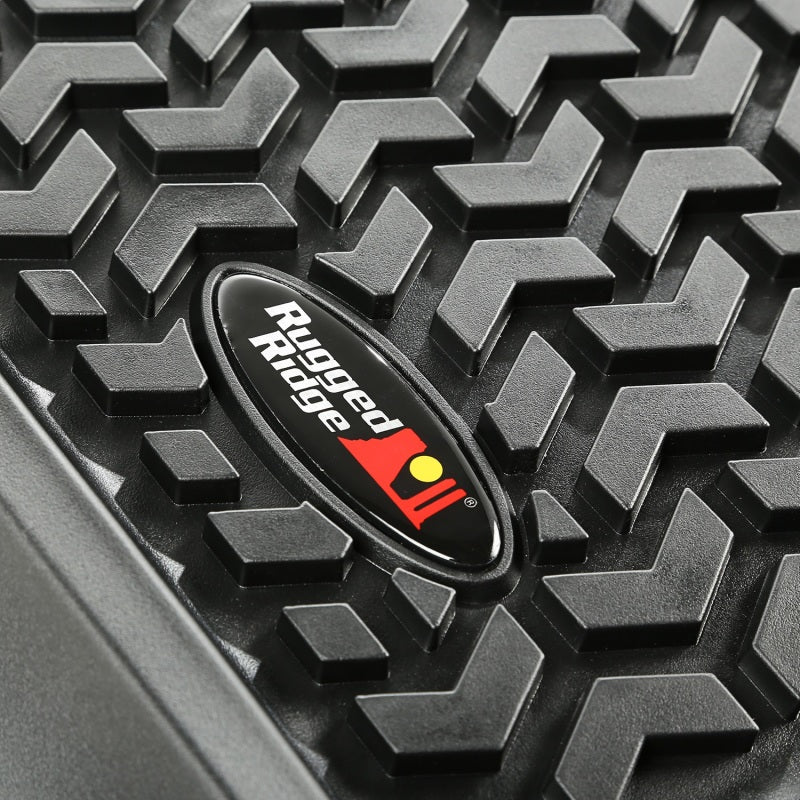 Load image into Gallery viewer, Rugged Ridge 12950.02 RUG Floor Liners - Black
