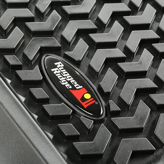 Rugged Ridge 12950.02 RUG Floor Liners - Black