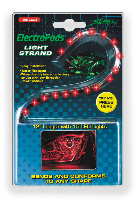 Street Fx 1043050 Electropods Strip Lights - Red