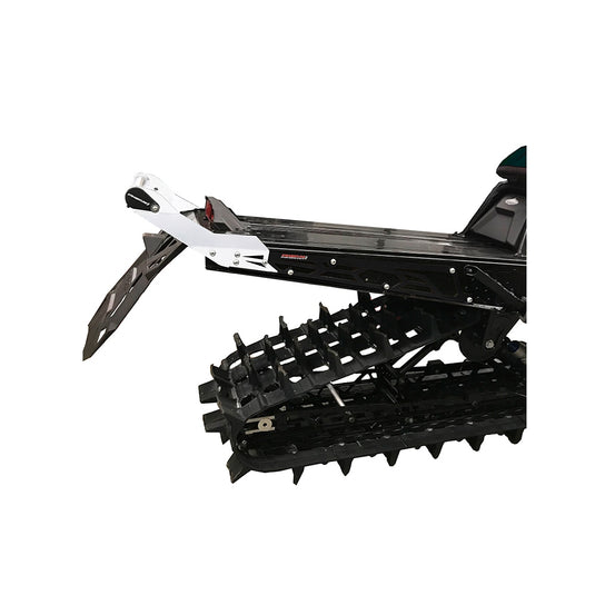 Straightline Performance 182-122-WHITE Hide N Go Rear Bumper - Black/White