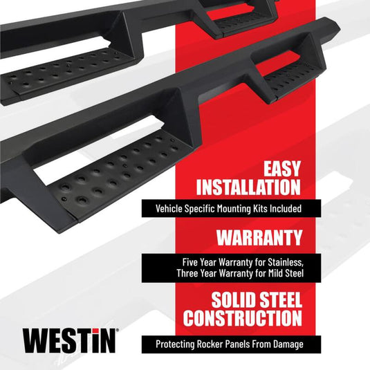 Westin 56-14165 WES Nerf Bars - HDX Drop