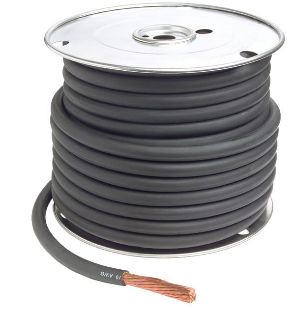 Grote 82-5714 Battery Cable - 4 Grade - 25ft. Roll - Black