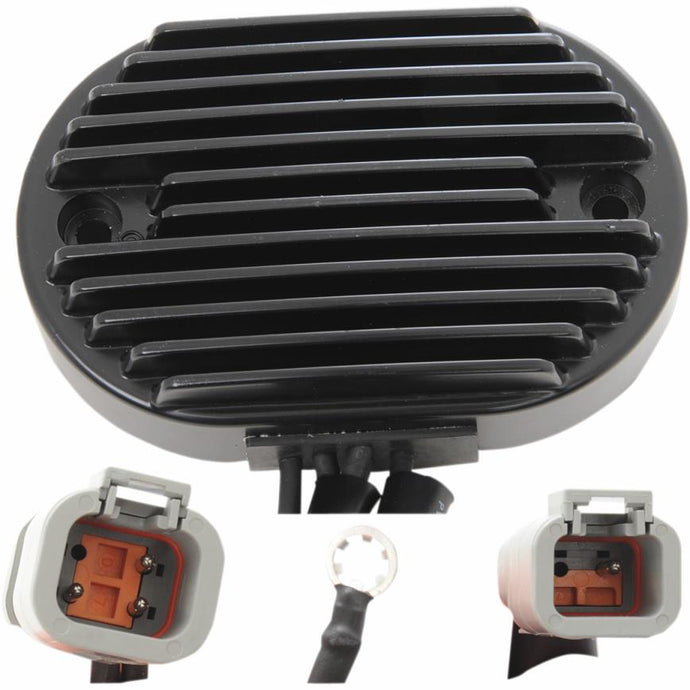 Drag Specialties 2112-1026 Solid-State Regulator - Black