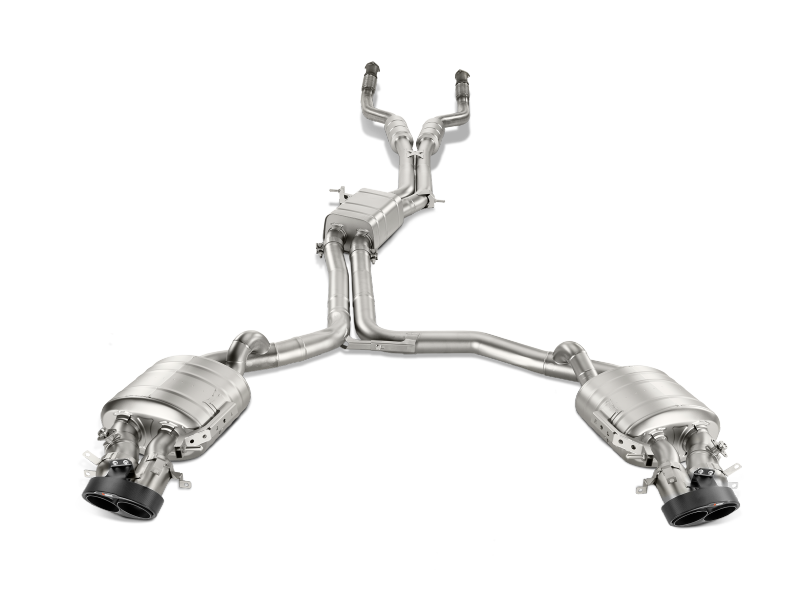 Load image into Gallery viewer, Akrapovic S-AU/TI/4H AKR Evo Cat Back - Titanium
