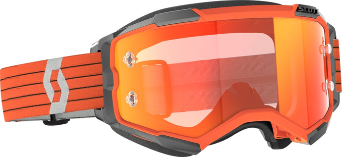Orange/Gray / Orange Chrome Works Lens