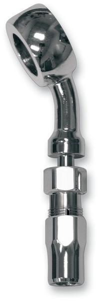Magnum 392735 Build Your Own Brake Line - 7/16in. 35 Degree Chrome Banjo with Stainless Fittings