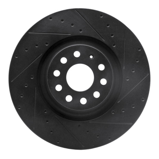 R1 Concepts 633-74034R RNC Brake Rotor - Drill & Slot