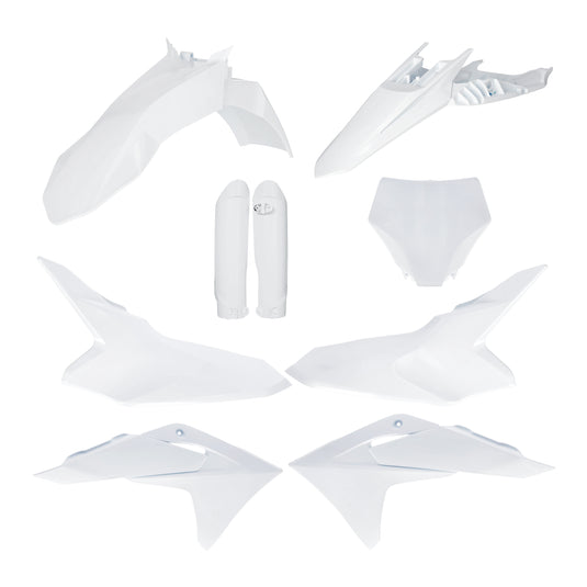 Acerbis 2987080002 Full Plastic Kit - White