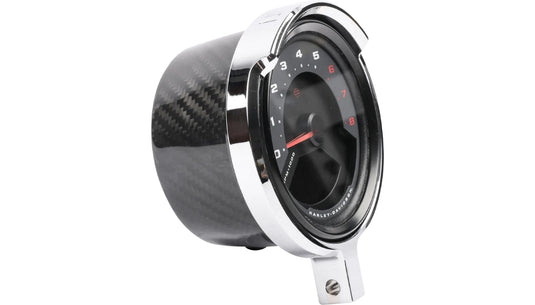 Thrashin Supply Company TSC-2710-3 Softail Gauge Relocation Kit - Chrome