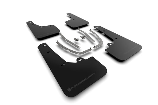 Rally Armor MF75-UR-BLK-MBK RAL UR Blk Flap/Met. Blk Logo