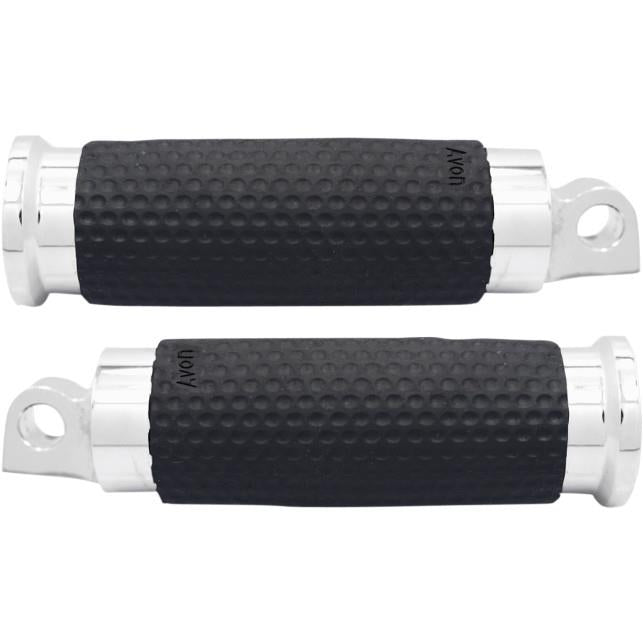 Avon Grips FP-GEL-70-CH Air Gel Footpegs - Chrome