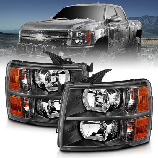 Anzo 111393 ANZ Crystal Headlights