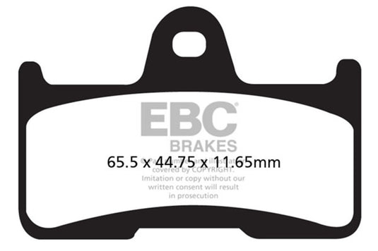 Ebc Powersports FA344R EBC R Sintered Brake Pads