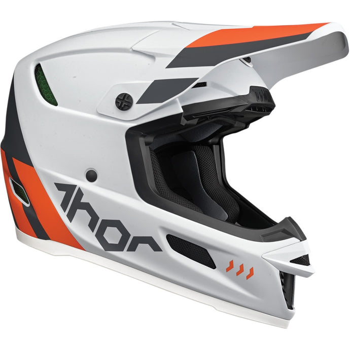 Light Gray/Red Orange