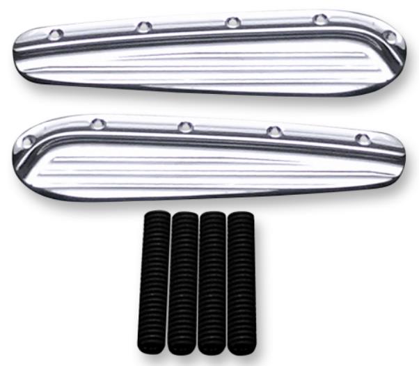 Covingtons C1307-C Turn Signal Eliminators - Dimpled - Chrome