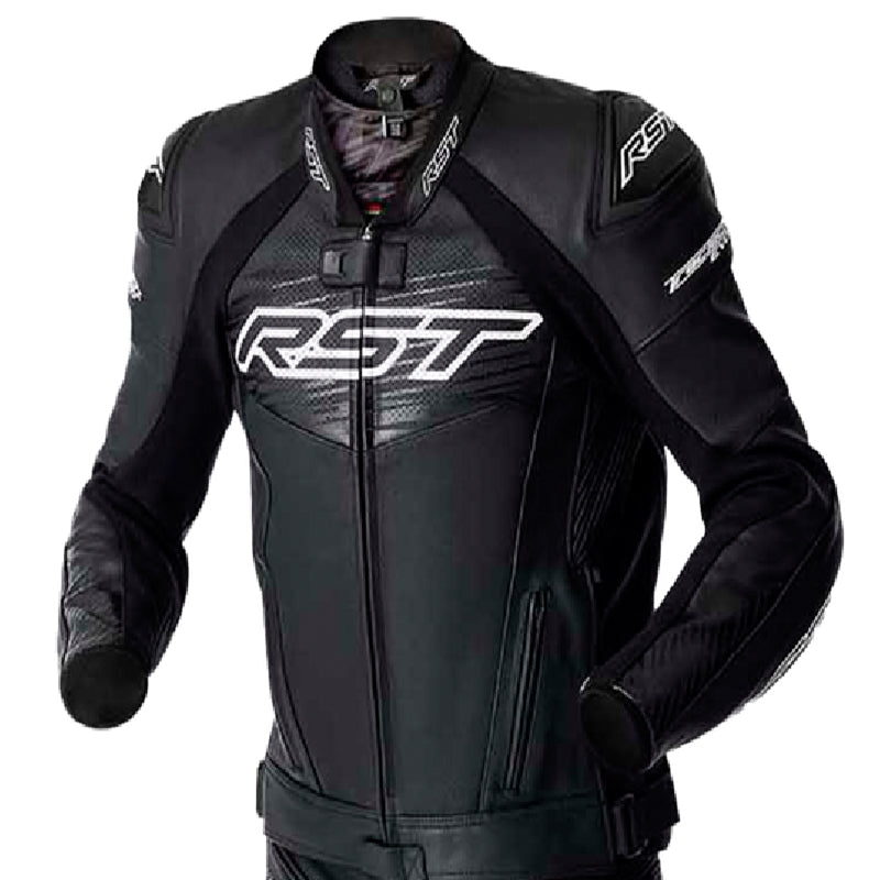 Load image into Gallery viewer, Rst Tractech EVO 5 D30 Leather Jacket (X-Large, Black/White)
