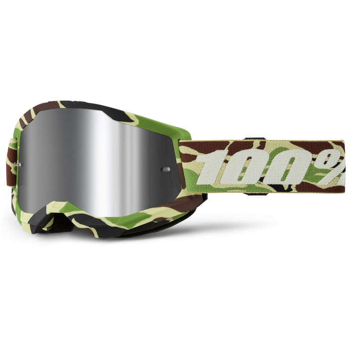 War Camo / Mirror Silver Lens