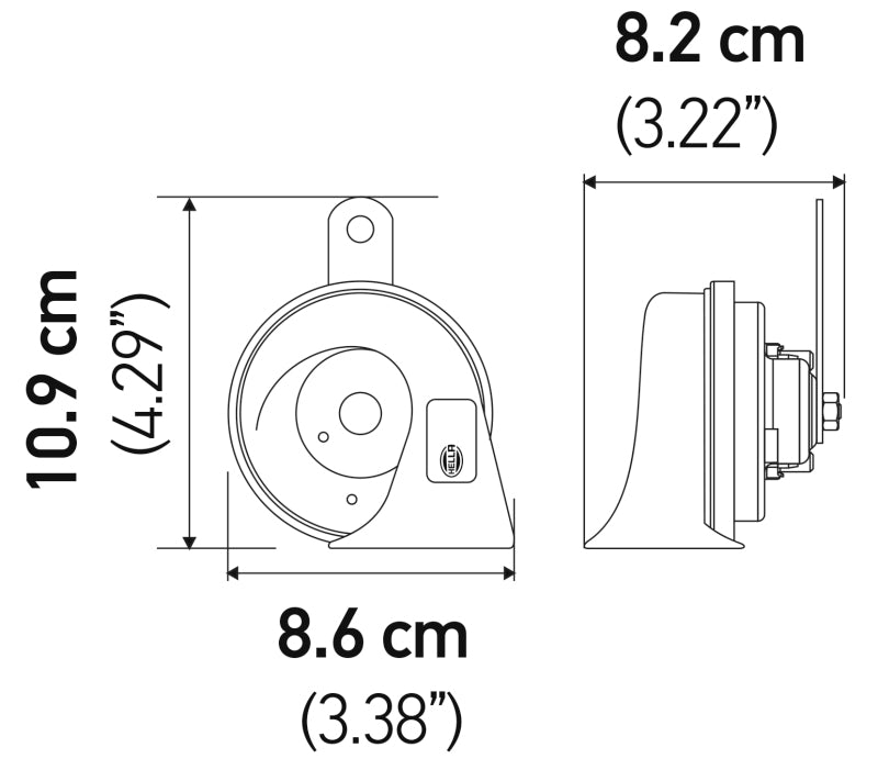 Load image into Gallery viewer, Hella 012010901 HELLA Twin Tone Horn
