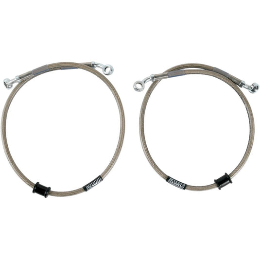 Russell R09781 Cycleflex Brake Line Two-Line Race Kit