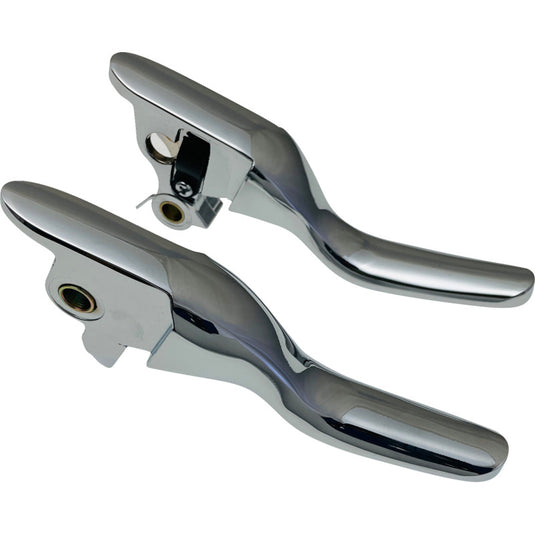 Drag Specialties 0610-2327 Short Lever Set - Chrome