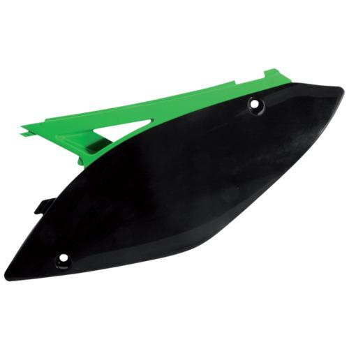 Acerbis 2141730215 Side Panels - Black/Green