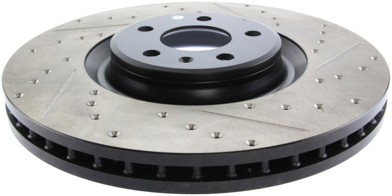 Load image into Gallery viewer, Stoptech 127.33134L ST Slot &amp; Drill Brake Rotors
